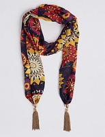 Marks and Spencer  Printed Scarf Necklace