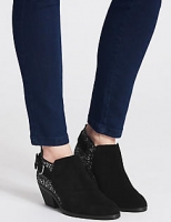 Marks and Spencer  Block Heel Shoe Boots