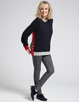 Marks and Spencer  Cotton Rich Round Neck Jumper