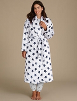 Marks and Spencer  Shimmersoft Star Print Dressing Gown