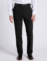 Marks and Spencer  Black Regular Fit Trousers