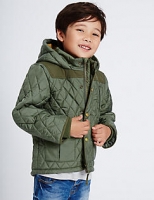 Marks and Spencer  Quilted Coat with Stormwear (3 Months - 7 Years)