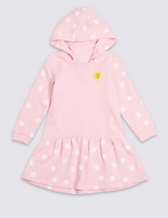 Marks and Spencer  Hooded Jersey Dress (3 Months - 7 Years)