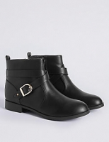 Marks and Spencer  Kids Buckle Ankle Boots