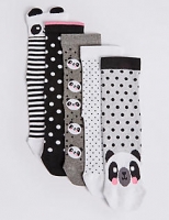 Marks and Spencer  5 Pack of Cotton Rich Socks with Freshfeet (12 Months - 14 Y