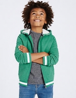 Marks and Spencer  Zipped Hooded Top (3-14 Years)