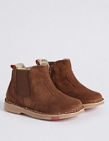Marks and Spencer  Kids Suede Chelsea Boots with