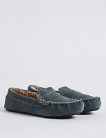 Marks and Spencer  Kids Moccasin Slippers with Freshfeet