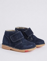Marks and Spencer  Kids Suede Ankle Boots with Walkmates