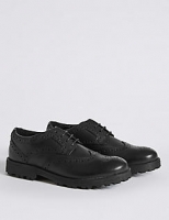 Marks and Spencer  Kids Brogue School Shoes with Freshfeet