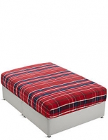 Marks and Spencer  Brushed Cotton Tartan Checked Fitted Sheet