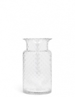 Marks and Spencer  Medium Pressed Diamond Vase