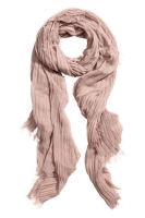 HM   Pleated scarf