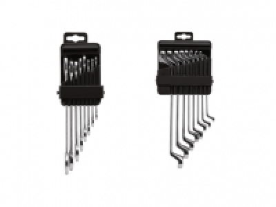 POWERFIX Ring Spanner Set/Open-End Spanner Set