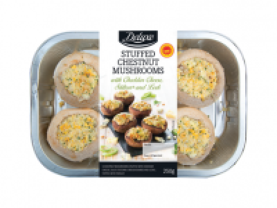 Lidl  DELUXE Stuffed Chestnut Mushrooms