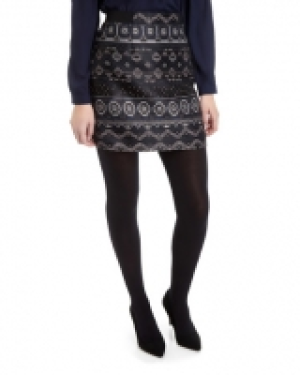 Elasticated Waist Jacquard Mini Skirt 25.00&nbsp;&euro;