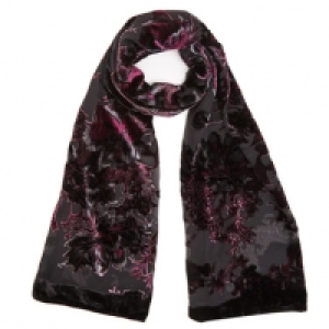 Printed Devore Scarf