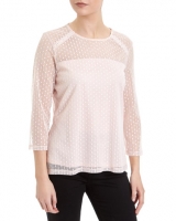 Dunnes Stores  Dobby Mesh Top