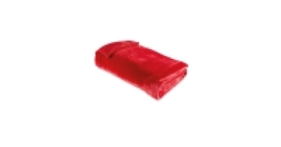 Red Blanket with Sleeves