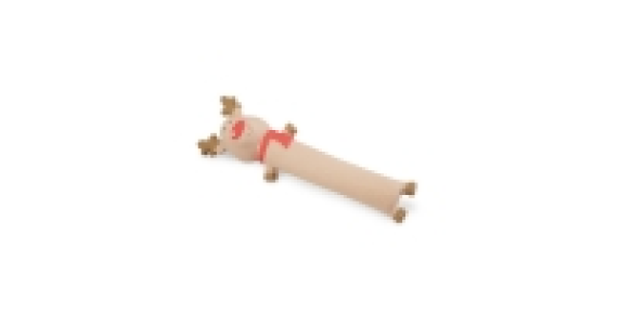 Reindeer Loofah Squeaking Dog Toys
