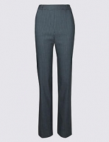 Marks and Spencer  Striped Straight Leg Chino Trousers