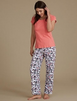 Marks and Spencer  Pure Cotton Floral Print Pyjamas
