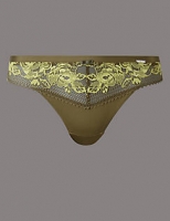 Marks and Spencer  Floral Lace Thong