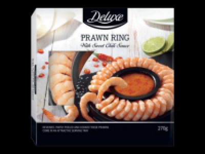 DELUXE Prawn Ring with Sweet Chilli Sauce