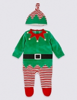 Marks and Spencer  Unisex Elf All in One with Hat