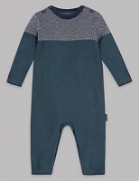 Marks and Spencer  Knitted Pure Cotton All in One