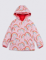 Marks and Spencer  Rainbow Print Hooded Mac (3 Months - 7 Years)