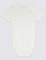 Marks and Spencer  Unisex Pure Cotton Bodysuit (9-16 Years)