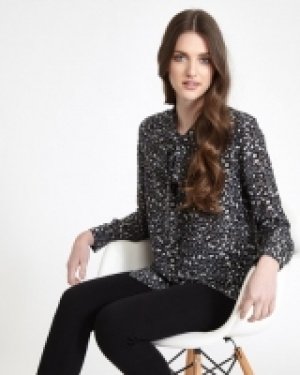 Paul Costelloe Living Studio Animal Silk Blouse