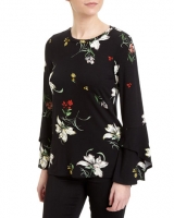 Dunnes Stores  Flare Sleeve Top