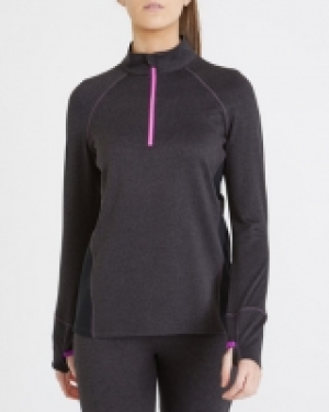 Marl Half Zip Jumper
