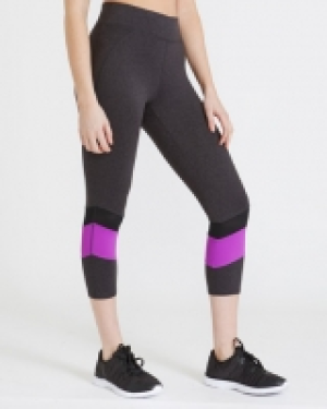Panelled Capri Leggings