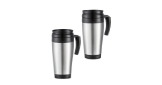 Crofton Steel Cups To Go 2 Pack
