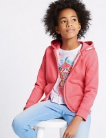 Marks and Spencer  Cotton Blend Hooded Sweatshirt (3-16 Years)