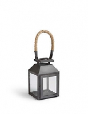 Rope Handle Metal Lantern 10.00 €
