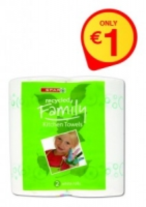 SPAR Kitchen Towel 2 Rolls ONLY 1