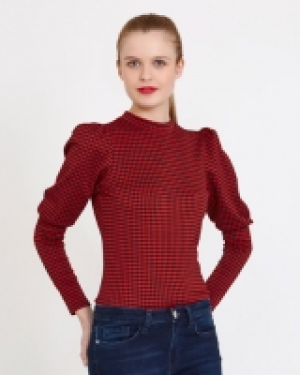 Savida Square Jacquard Top