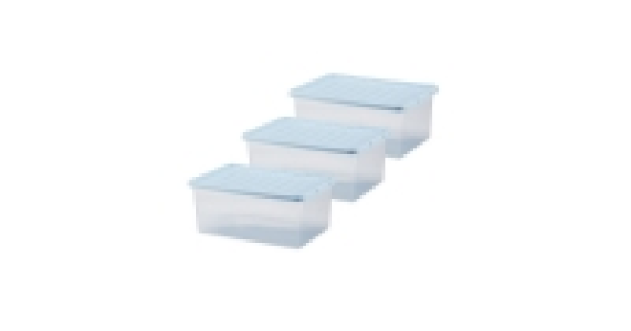 Aldi  Premier 12L Storage Box 3 Pack