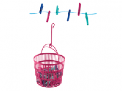 AQUAPUR® Peg Basket/ Clothes Pegs