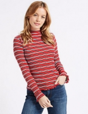 PETITE Pure Cotton Striped T-Shirt 8.00 €