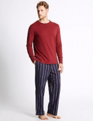 Pure Cotton Striped Pyjama Set 17.00 €