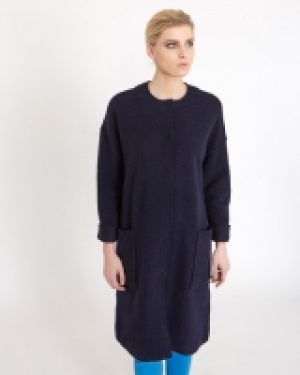 Carolyn Donnelly The Edit Ribbed Boiled Wool Coat