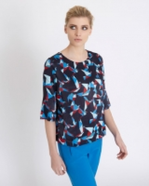 Carolyn Donnelly The Edit Origami Print Top