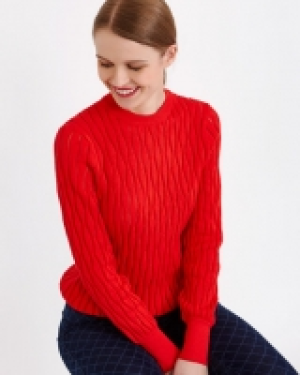 Savida Crew Neck Wavy Design Jumper