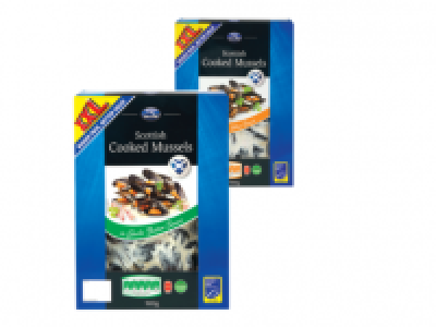 SCOTTISH SHELLFISH® Scottish Cooked Mussels