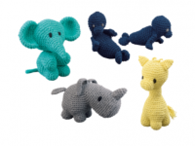 CRELANDO® Animal Crochet Set